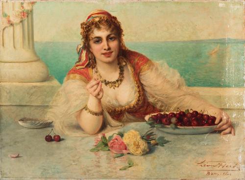 Girl with Cherries