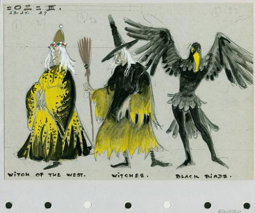 Witch of the West, Witches and Black Birds