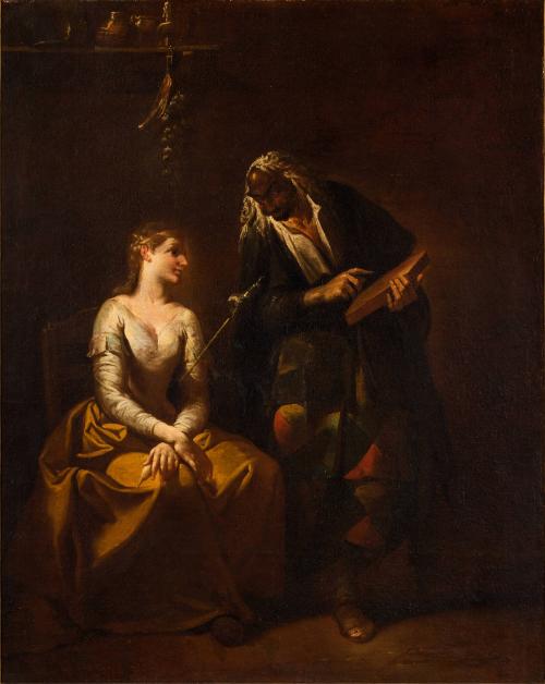 Harlequin as a Doctor