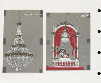 Chandelier and Loge