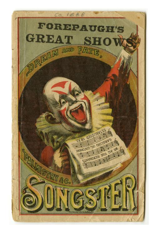 Forepaugh's Great Shows Songster