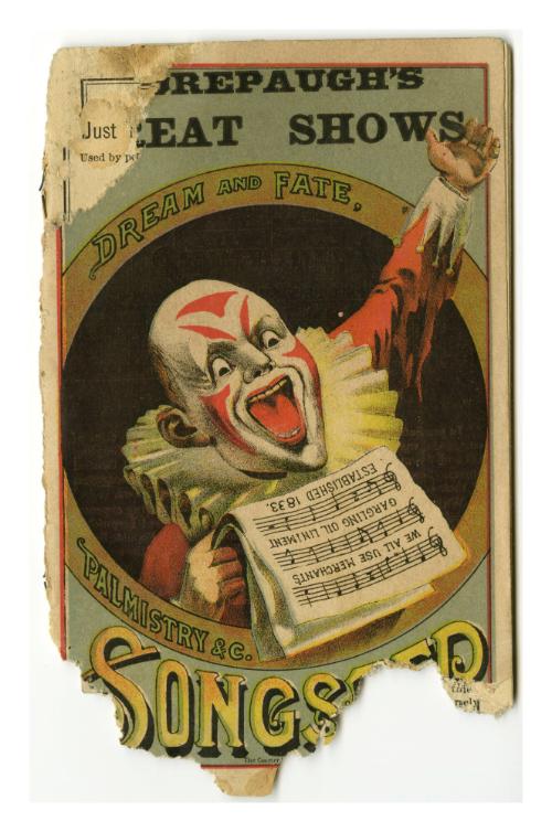 Forepaugh's Great Shows Songster