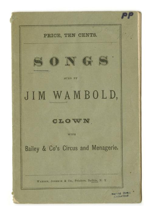 Comic Song Book
