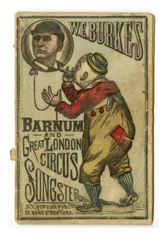 Billy Burke's Barnum & Great London Circus Songster