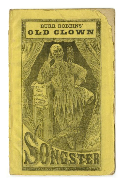 Burr Robbins' Old Clown Songster