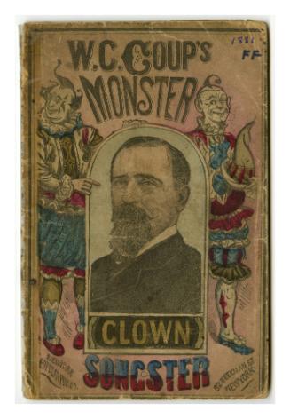 W. C. Coup's Monster Clown Songster