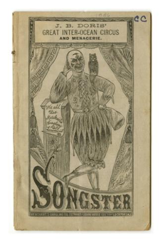 J. B. Doris' Great Inter-Ocean Circus and Menagerie Songster