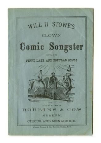 Will H. Stowe's Clown Comic Songster