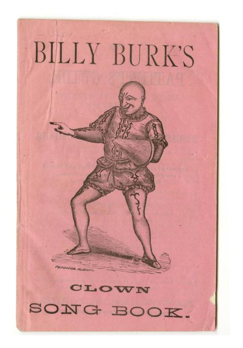 Billy Burk's Clown Song Book