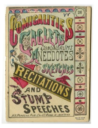 Comicalities, Gaglets, Conundrums, Anecdotes, Sketches, Recitations, and Stump Speeches