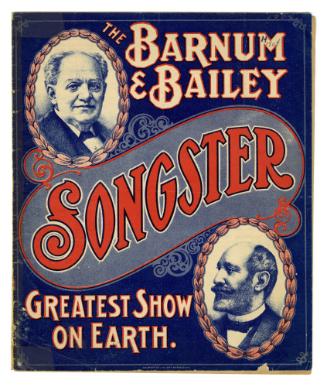 The Barnum & Bailey Songster Greatest Show on Earth