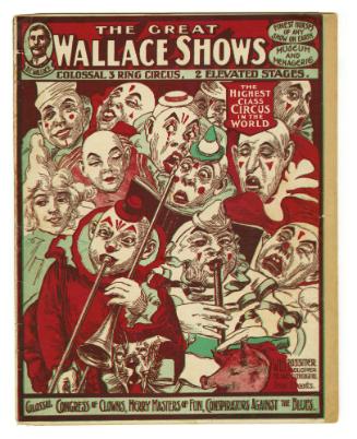 The Great Wallace Shows Colossal 3 Ring Circus, 2 Elevated Stages