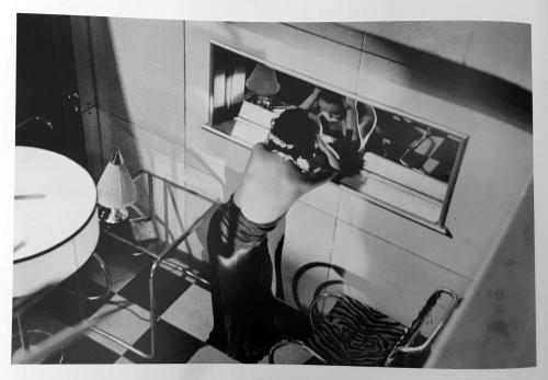 Dancer Looking at Herself in a Mirror, Ballroom Florida, Akasaka, Tokyo