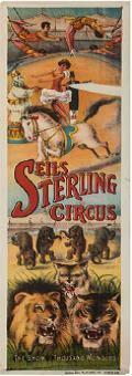 Pair of Seils-Sterling Panel Circus Posters