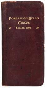 Forepaugh-Sells Circus Route Diary