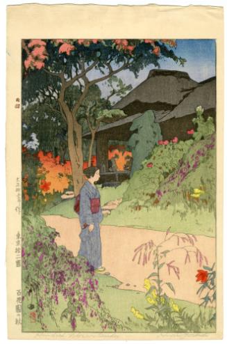 Hundred Flower Garden in Autumn, from the series Twelve Scenes of Tokyo