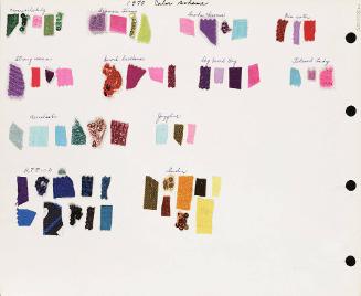 Swatch Sheet