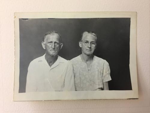 Elderly couple