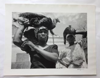 Taking turkeys to market, Haiti