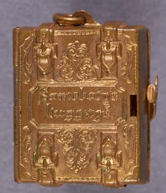 “Somebody’s Luggage”: miniature locket album of Tom Thumb and Mercy Lavinia Bump