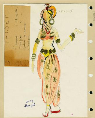 Tibetan Character List and Slave Girl
