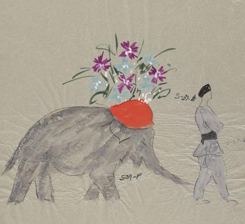 Elephant Trappings and Leader