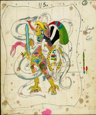 Warrior with Snake