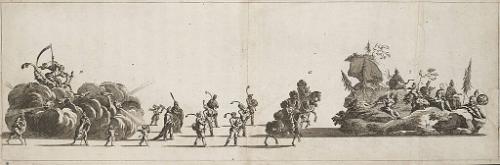 Der von dem Chur-Fursten zu Sachsen…in dero Residence Dresden or A Carnival Procession at Dresden Led by Frederick Augustus Elector of Saxony 7 February 1695  #4