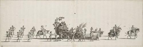 Der von dem Chur-Fursten zu Sachsen…in dero Residence Dresden or A Carnival Procession at Dresden Led by Frederick Augustus Elector of Saxony 7 February 1695  #10
