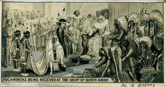 Al. G. Barnes Circus: Pocahontas Received at the Court of Queen Anne