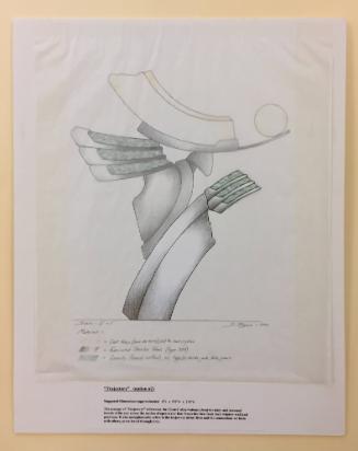 Design drawing for "Trajectory" Option #2