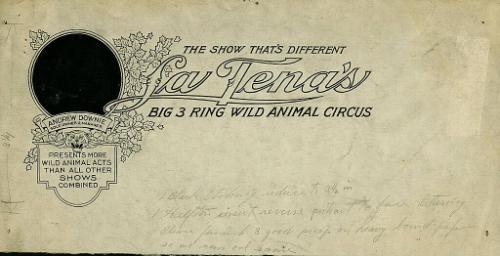 LaTena: Big 3 Ring Wild Animal Circus