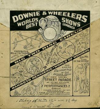 Downie & Wheeler's Big Two Ring Circus: Acts