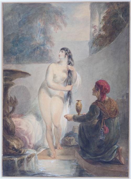 Bathsheba Bathing, Discovered by King David