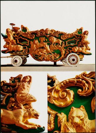 Circus Parades-A Photographic History: Lion & Mirror Wagon
