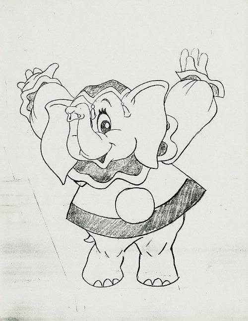 Comic Elephant