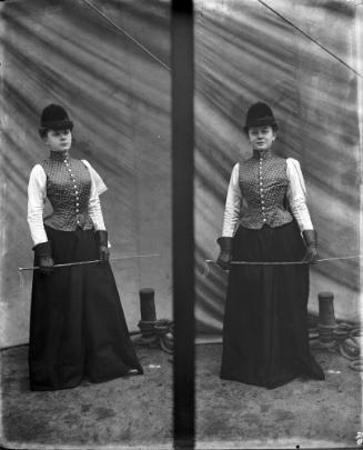 Double Portrait of Moss Haired Lady