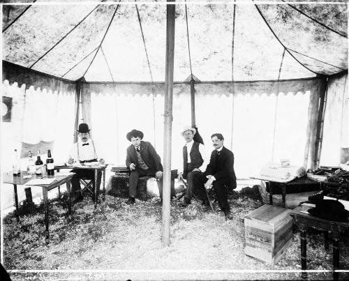 Portrait of Baur, MacDonald and Press Gang