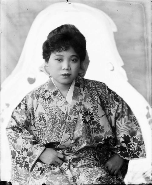 Portrait of Japanese Lady