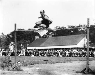Portrait of Louis Gurstin, High Jumper