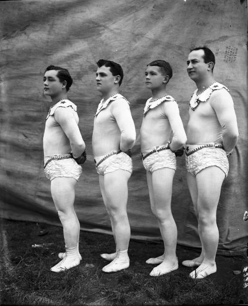 Portrait of Four Belford troupe members