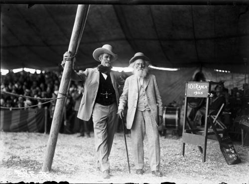 Ezra Meeker and Tex Cooper