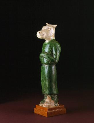 Zodiac figure with head of an ox