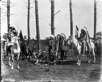 Chief Iron Tail  with Buffalo Bill