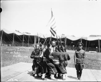 Swift's Zouaves, with 101 Ranch Wild Ewst Show.