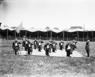 Swift's Zouaves, with 101 Ranch Wild Ewst Show.