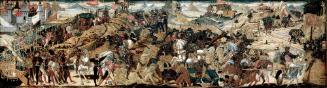 Battle between Romans and Gauls