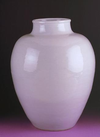 Jar with Incised Dragon and Wave Decoration