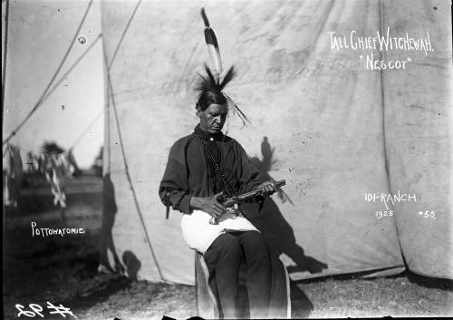 Tall Chief Witchewah, "Nescot," Pottowatomie