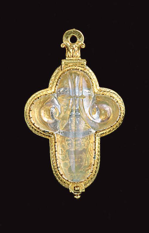Verge Pendant Watch in the Form of a Fleur-De-Lis